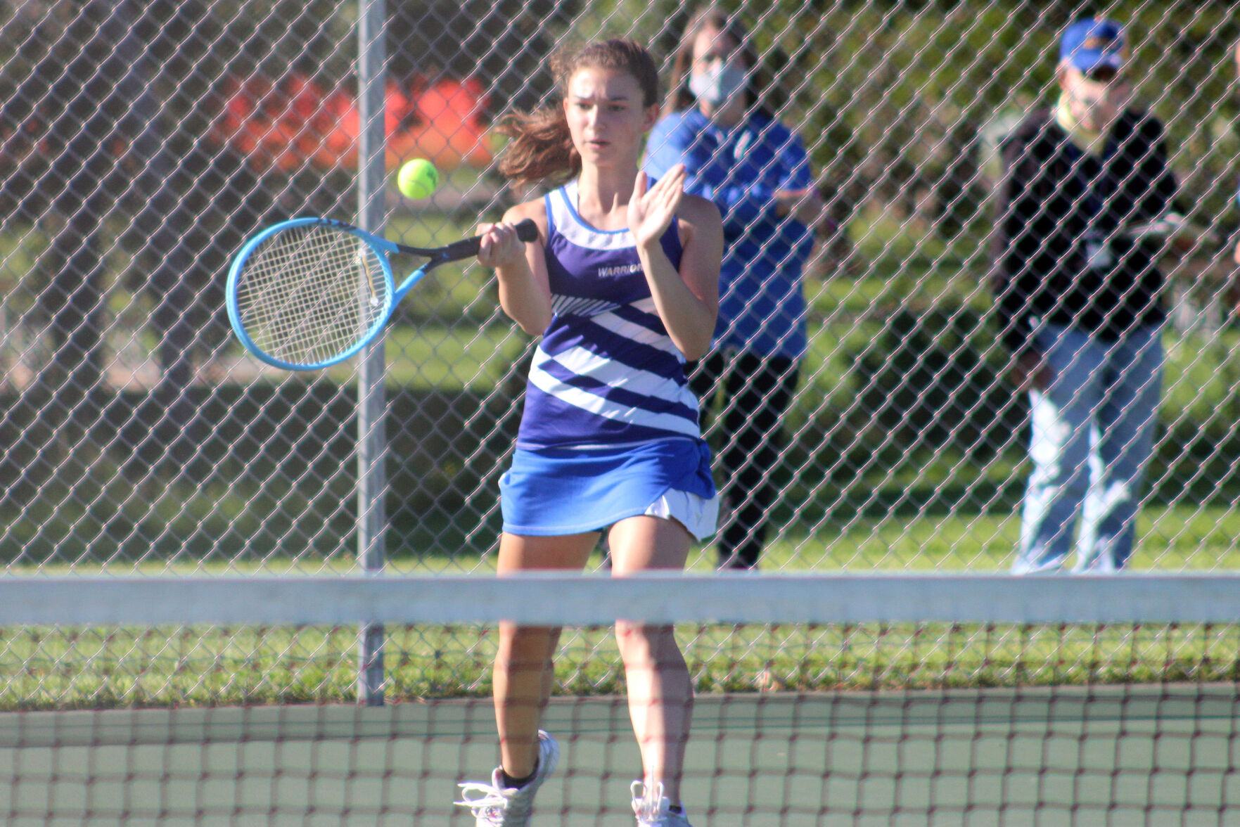 Rice Lake girls tennis at Barron 8-29-20